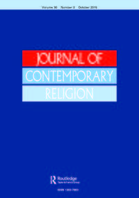 Cover image for Journal of Contemporary Religion, Volume 30, Issue 3, 2015
