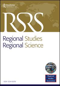 Cover image for Regional Studies, Regional Science, Volume 1, Issue 1, 2014