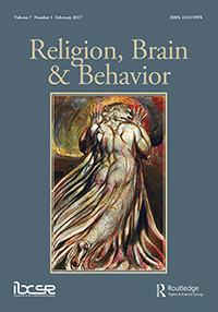 Cover image for Religion, Brain & Behavior, Volume 7, Issue 1, 2017