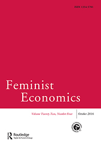 Cover image for Feminist Economics, Volume 22, Issue 4, 2016