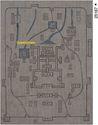 Figure 3. Site Plan of Gyeongbokgung Palace.