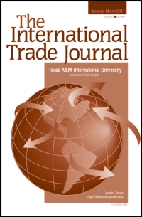 Cover image for The International Trade Journal, Volume 15, Issue 3, 2001