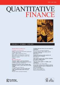 Cover image for Quantitative Finance, Volume 15, Issue 6, 2015