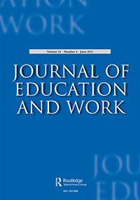 Cover image for Journal of Education and Work, Volume 34, Issue 4, 2021