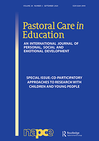 Cover image for Pastoral Care in Education, Volume 38, Issue 3, 2020