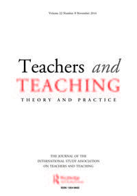 Cover image for Teachers and Teaching, Volume 22, Issue 8, 2016