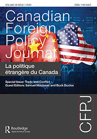 Cover image for Canadian Foreign Policy Journal, Volume 26, Issue 1, 2020