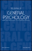 Cover image for The Journal of General Psychology, Volume 31, Issue 1, 1944