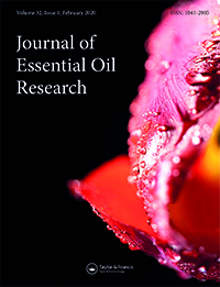 Cover image for Journal of Essential Oil Research, Volume 32, Issue 1, 2020