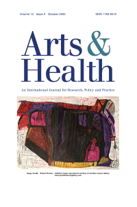 Cover image for Arts & Health, Volume 6, Issue 3, 2014