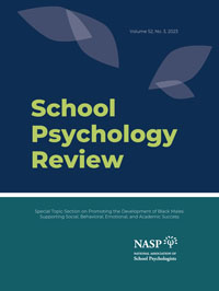 Cover image for School Psychology Review, Volume 52, Issue 3, 2023