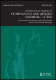 Cover image for International Journal of Comparative and Applied Criminal Justice, Volume 38, Issue 2, 2014