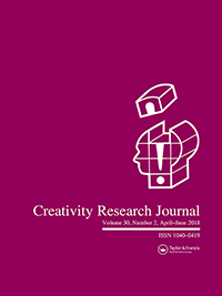 Cover image for Creativity Research Journal, Volume 30, Issue 2, 2018