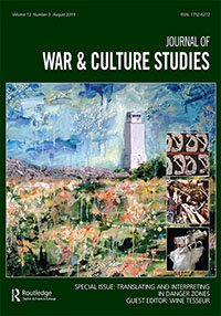 Cover image for Journal of War & Culture Studies, Volume 12, Issue 3, 2019