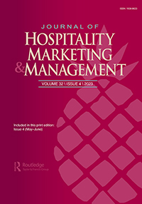 Cover image for Journal of Hospitality Marketing & Management, Volume 32, Issue 4, 2023