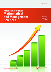 Cover image for American Journal of Mathematical and Management Sciences, Volume 36, Issue 2, 2017