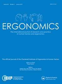 Cover image for Ergonomics, Volume 60, Issue 1, 2017