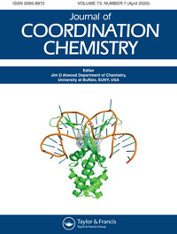 Cover image for Journal of Coordination Chemistry, Volume 73, Issue 7, 2020