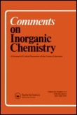 Cover image for Comments on Inorganic Chemistry, Volume 6, Issue 4, 1987
