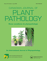 Cover image for Canadian Journal of Plant Pathology, Volume 45, Issue 3, 2023