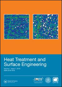 Cover image for Heat Treatment and Surface Engineering, Volume 1, Issue 1-2, 2019