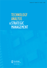 Cover image for Technology Analysis & Strategic Management, Volume 35, Issue 10, 2023