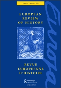 Cover image for European Review of History: Revue européenne d'histoire, Volume 14, Issue 2, 2007