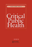 Cover image for Critical Public Health, Volume 24, Issue 1, 2014