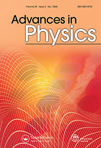 Cover image for Advances in Physics, Volume 69, Issue 2, 2020