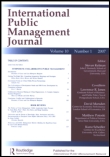 Cover image for International Public Management Journal, Volume 10, Issue 1, 2007