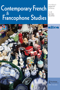 Cover image for Contemporary French and Francophone Studies, Volume 23, Issue 5, 2019