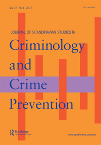 Cover image for Nordic Journal of Criminology, Volume 18, Issue 1, 2017