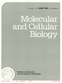Cover image for Molecular and Cellular Biology, Volume 11, Issue 6, 1991