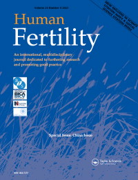 Cover image for Human Fertility, Volume 26, Issue 4, 2023