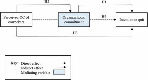 Figure 1. POCC-OC-IQ model.