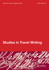 Cover image for Studies in Travel Writing, Volume 24, Issue 3, 2020