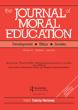 Cover image for Journal of Moral Education, Volume 43, Issue 2, 2014