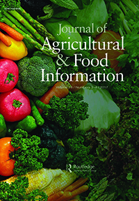 Cover image for Journal of Agricultural & Food Information, Volume 18, Issue 3-4, 2017