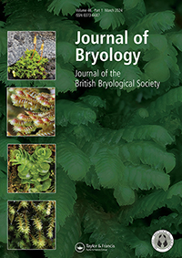 Cover image for Journal of Bryology