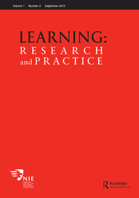 Cover image for Learning: Research and Practice, Volume 1, Issue 2, 2015