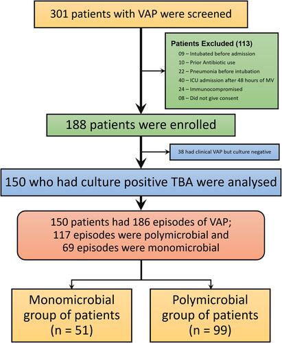 Figure 1 Patient enrolment flow diagram.