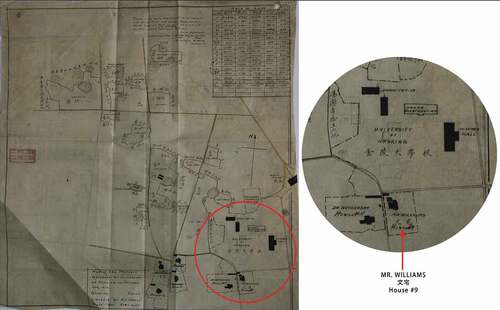 Figure 3. Map of ing property purchased by UNK.