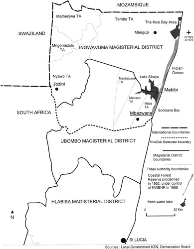Figure 2: Maputaland, Apartheid era