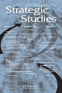 Cover image for Journal of Strategic Studies, Volume 41, Issue 1-2, 2018