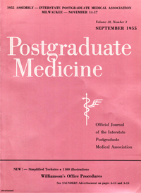 Cover image for Postgraduate Medicine, Volume 18, Issue 3, 1955