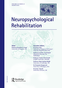 Cover image for Neuropsychological Rehabilitation, Volume 34, Issue 2, 2024