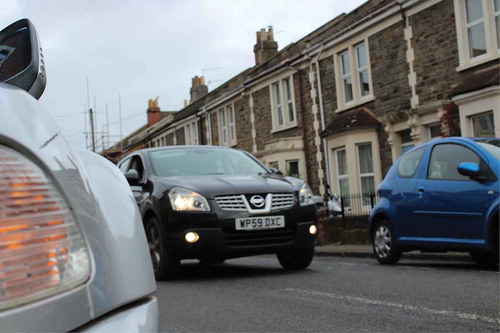 Figure 5. Child's-eye view of their street.