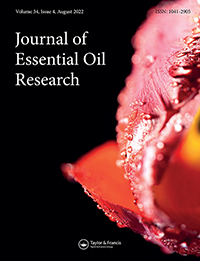 Cover image for Journal of Essential Oil Research, Volume 34, Issue 4, 2022