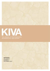 Cover image for KIVA, Volume 88, Issue 4, 2022