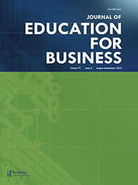 Cover image for Journal of Education for Business, Volume 97, Issue 6, 2022